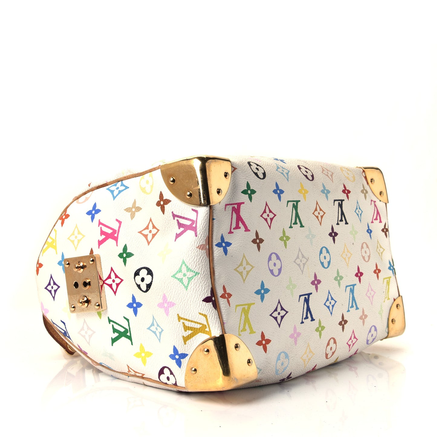 Monogram Multicolor Speedy 30 White
