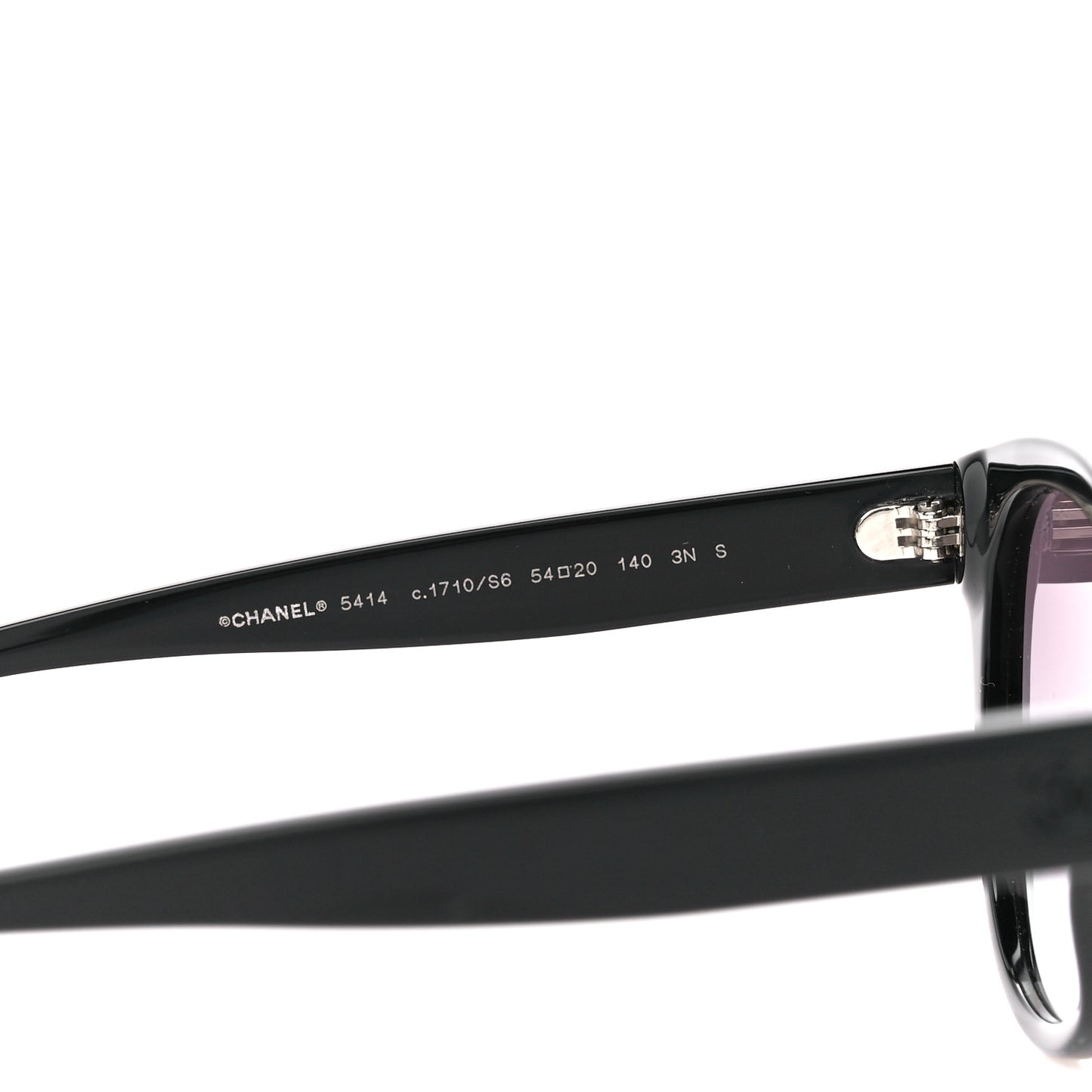 Acetate CC Butterfly Sunglasses 5414 Black Green