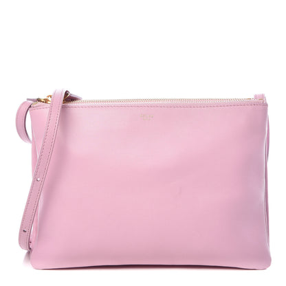 Celine Lambskin Large Trio Crossbody Bag Pink 1 of 9