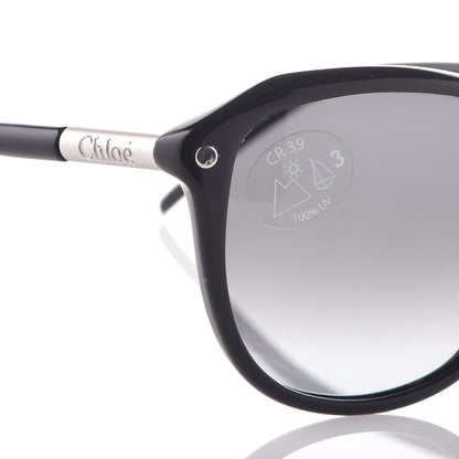 Chloe Round Sunglasses CL2253 Black 7 of 8