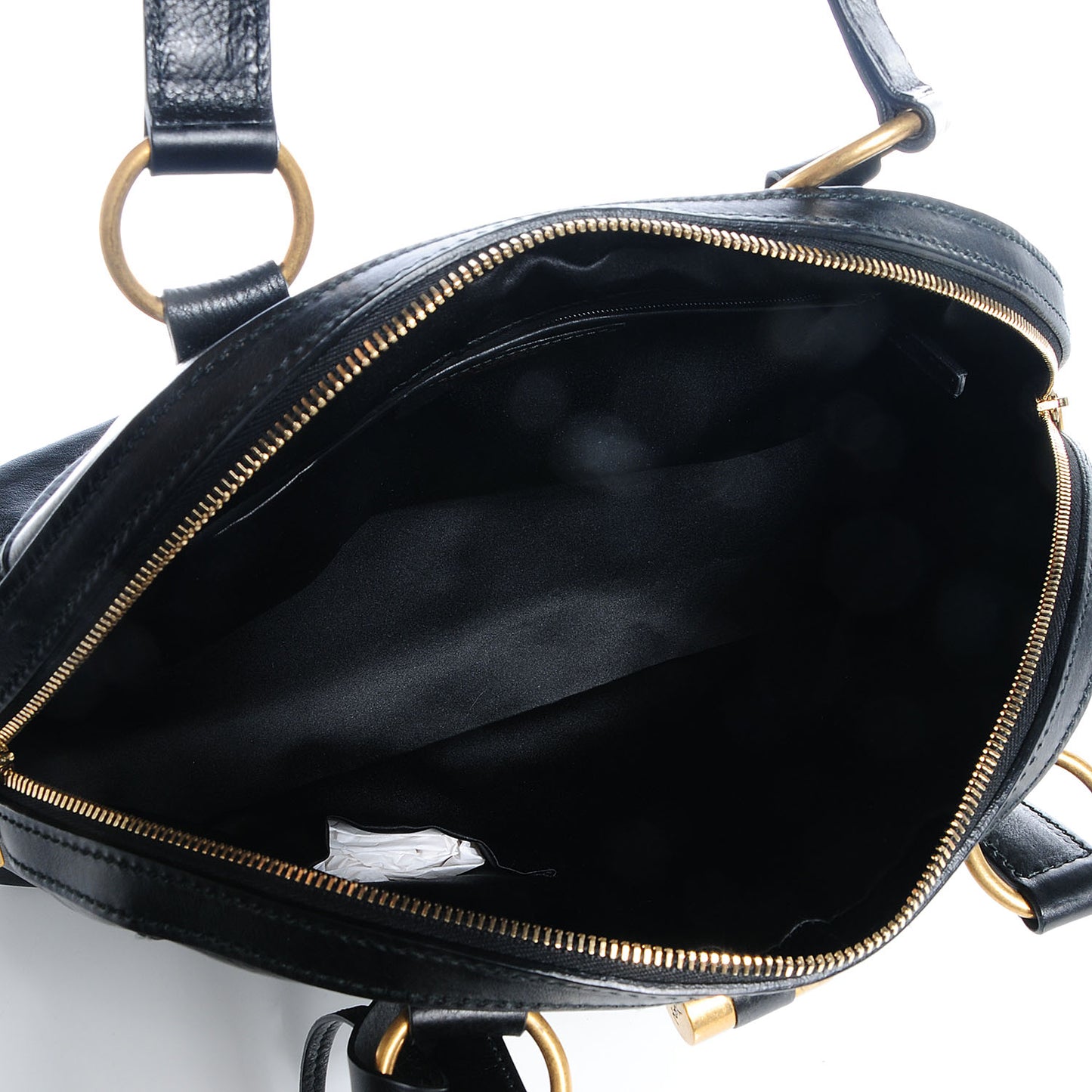 Leather Large Muse Black