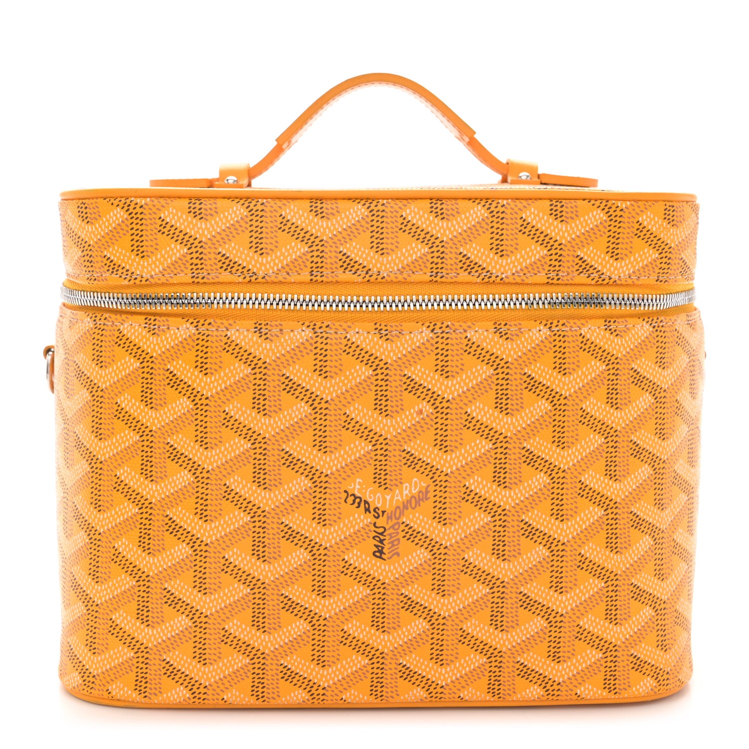 Goyard Goyardine Muse Vanity Case Yellow 1 of 12