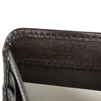 Burberry Haymarket Check Balmore Zip Around Wallet Chocolate 9 of 9