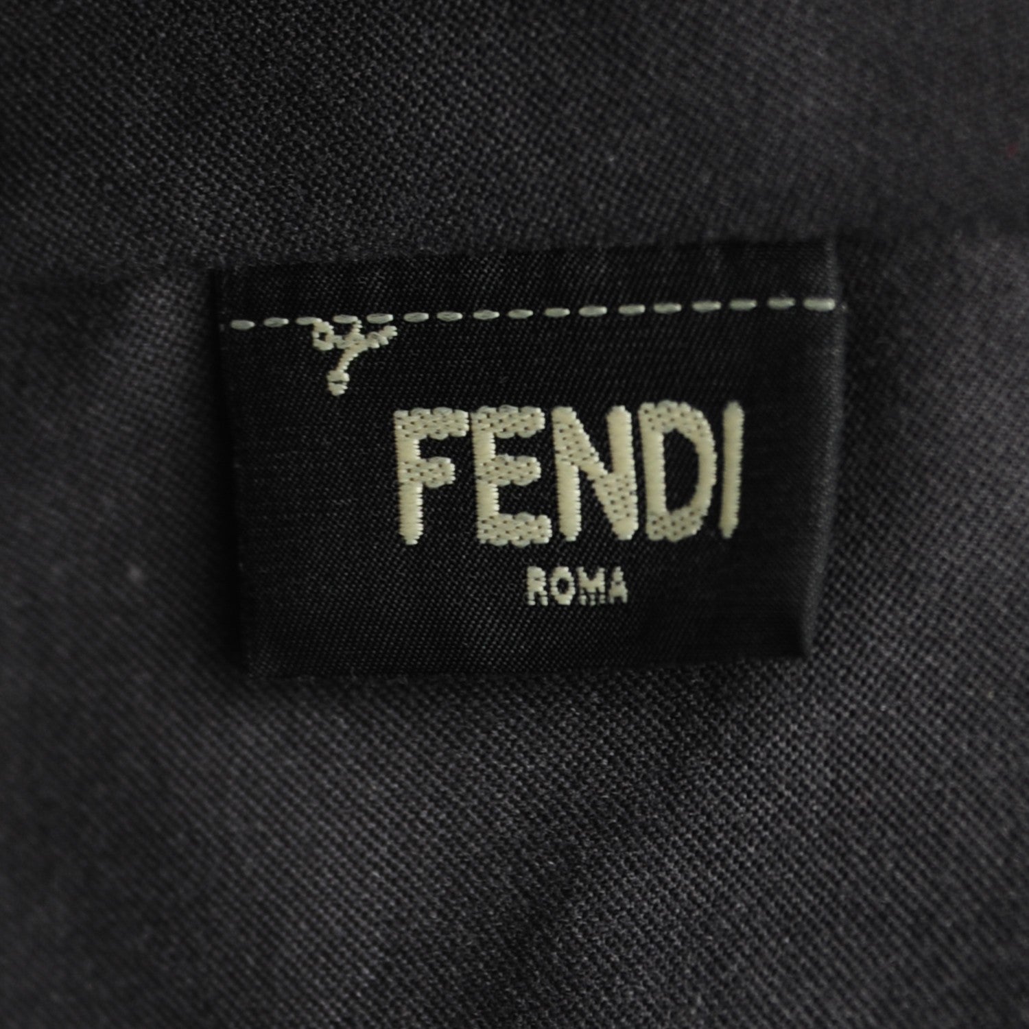 Fendi Vitello Elite Cuoio Monster Buggies Medium Roll Tote Ciclamino Black Multicolor Verde Prato 8 of 9