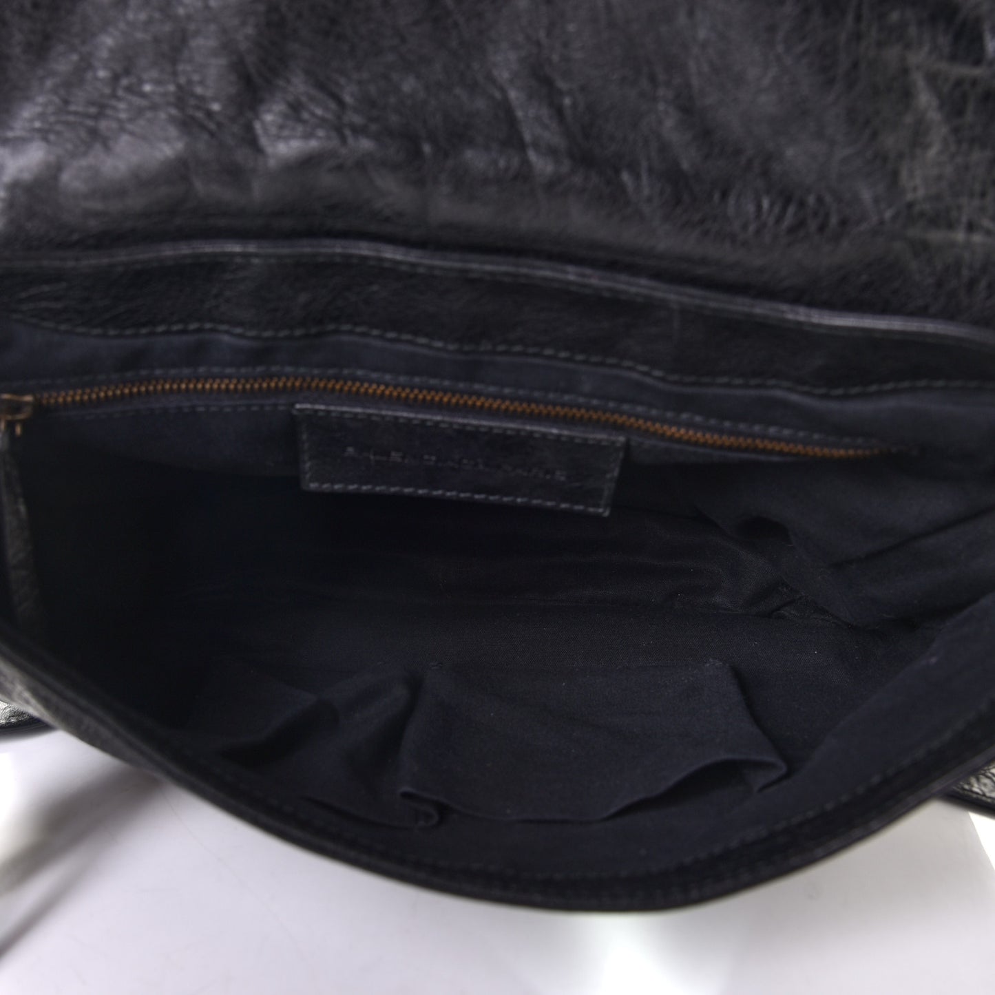 Agneau Classic Hardware Neo Folk Messenger Black