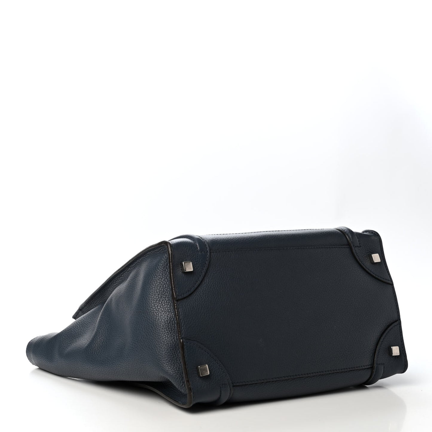 Drummed Calfskin Mini Luggage Orage