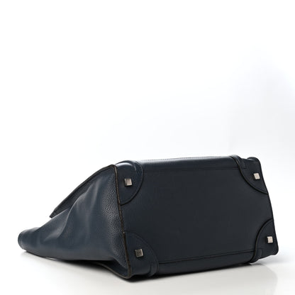 Celine Drummed Calfskin Mini Luggage Orage 3 of 4