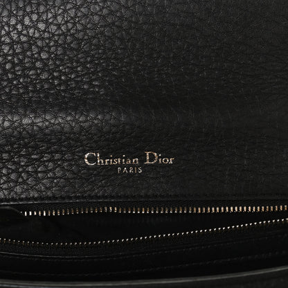 Christian Dior Grained Calfskin Small Diorama Flap Bag Black 5 of 11