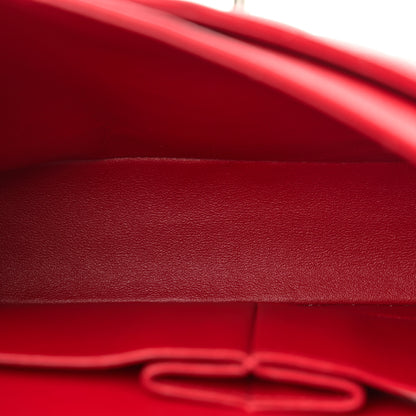 Chanel Caviar Quilted Medium Double Flap Red 5 of 10
