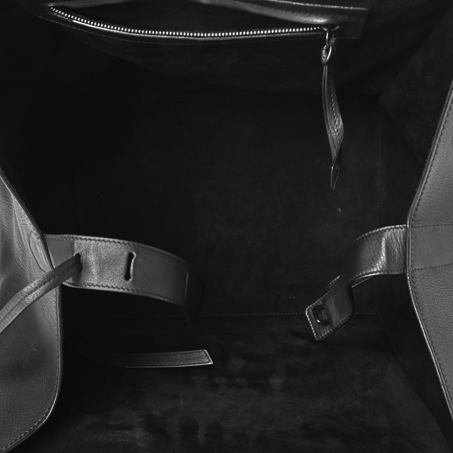 Celine Supple Calfskin Large Phantom Luggage Black 4 of 7