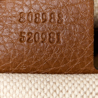 Gucci Denim Small Soho Bowler Blue 8 of 16