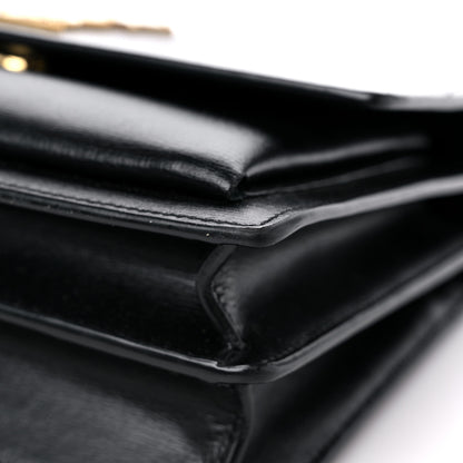 Saint Laurent Calfskin Medium Monogram Sunset Sunset Black 9 of 18