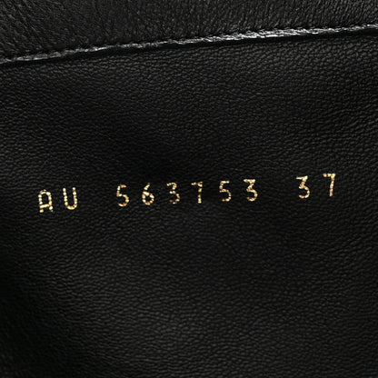 Saint Laurent Calfskin Opyum Ankle Boots 37 Black 8 of 9