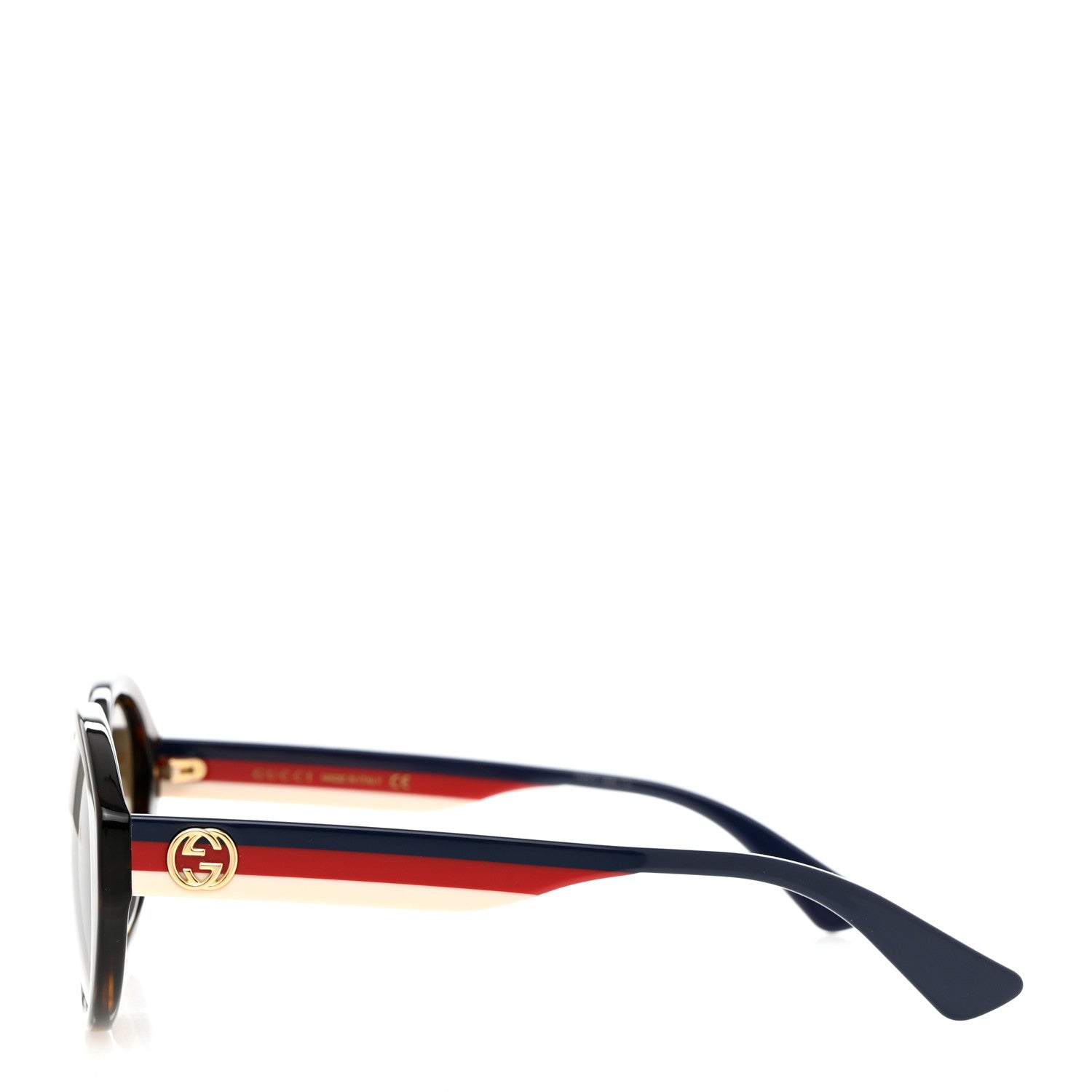 Gucci Round Web Sunglasses GG0279SA Havana 3 of 8