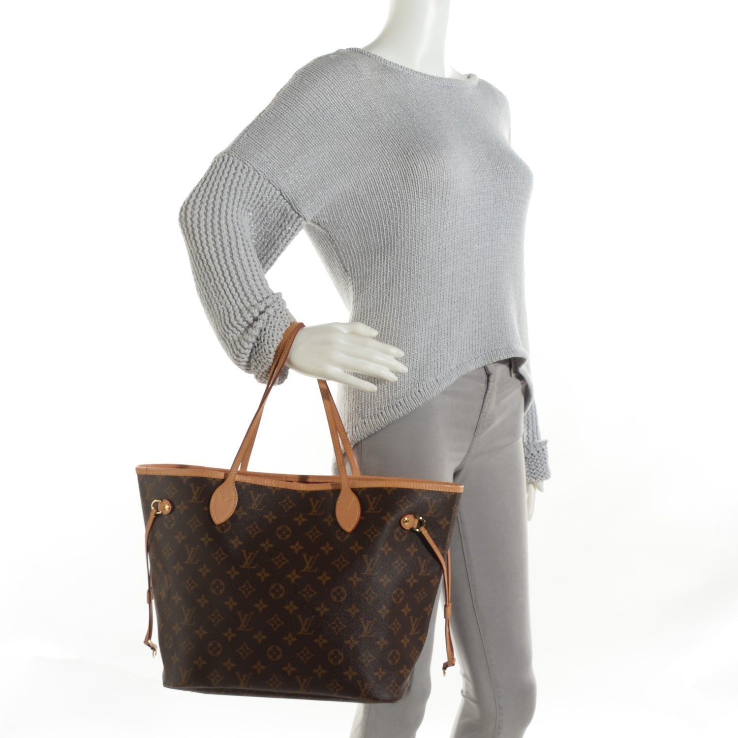 Louis Vuitton Monogram Neo Neverfull MM Pivoine 2 of 9