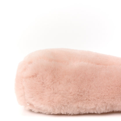 Prada Montone Shearling Mini Triangle Bag Orchidea 10 of 10