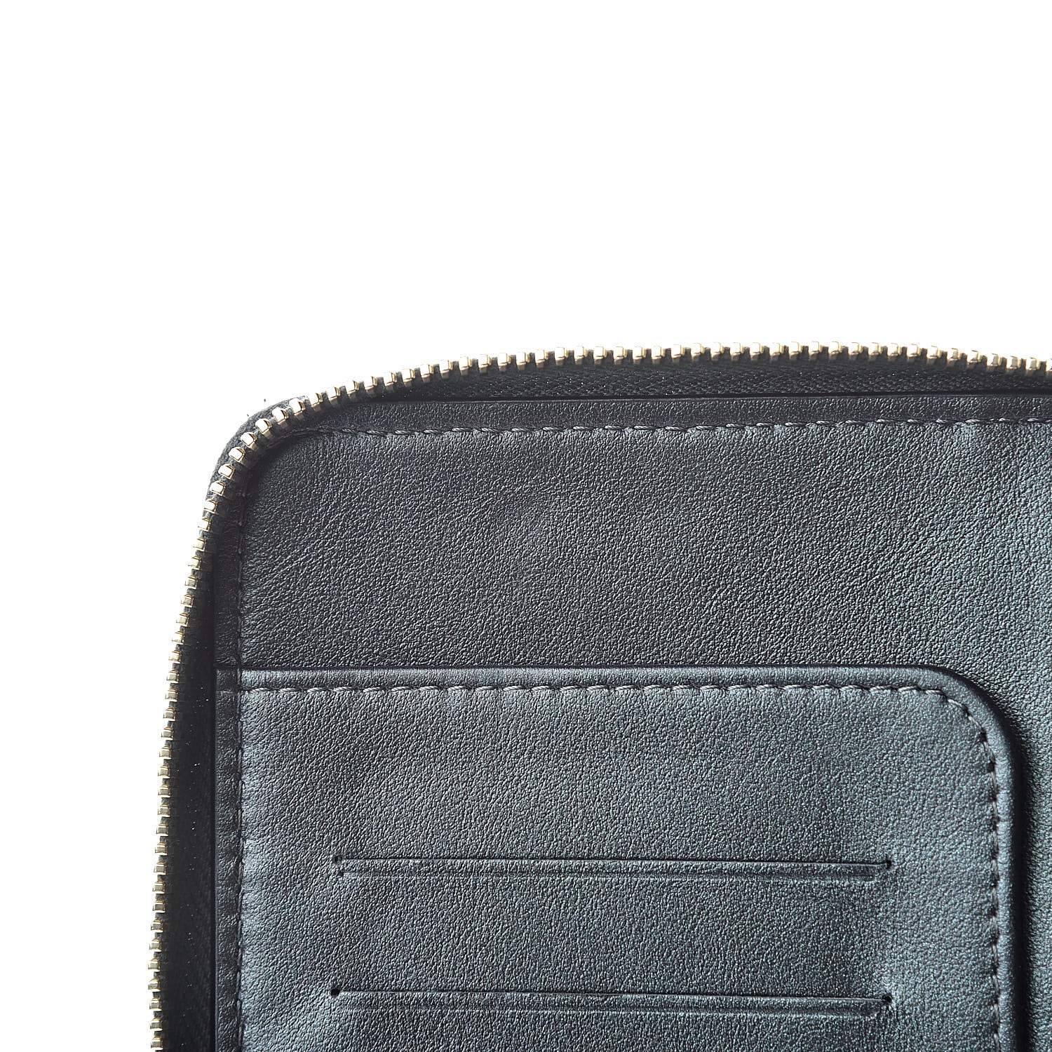 Chanel Iridescent Caviar Quilted Large Zip Around Organizer Wallet Black 9 of 9
