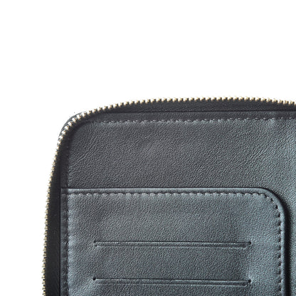 Chanel Iridescent Caviar Quilted Large Zip Around Organizer Wallet Black 9 of 9
