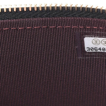 Chanel Lambskin Quilted Mini Vanity Case With Chain Black 7 of 11