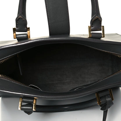 Saint Laurent Calfskin Small Monogram Cabas Grey 8 of 8