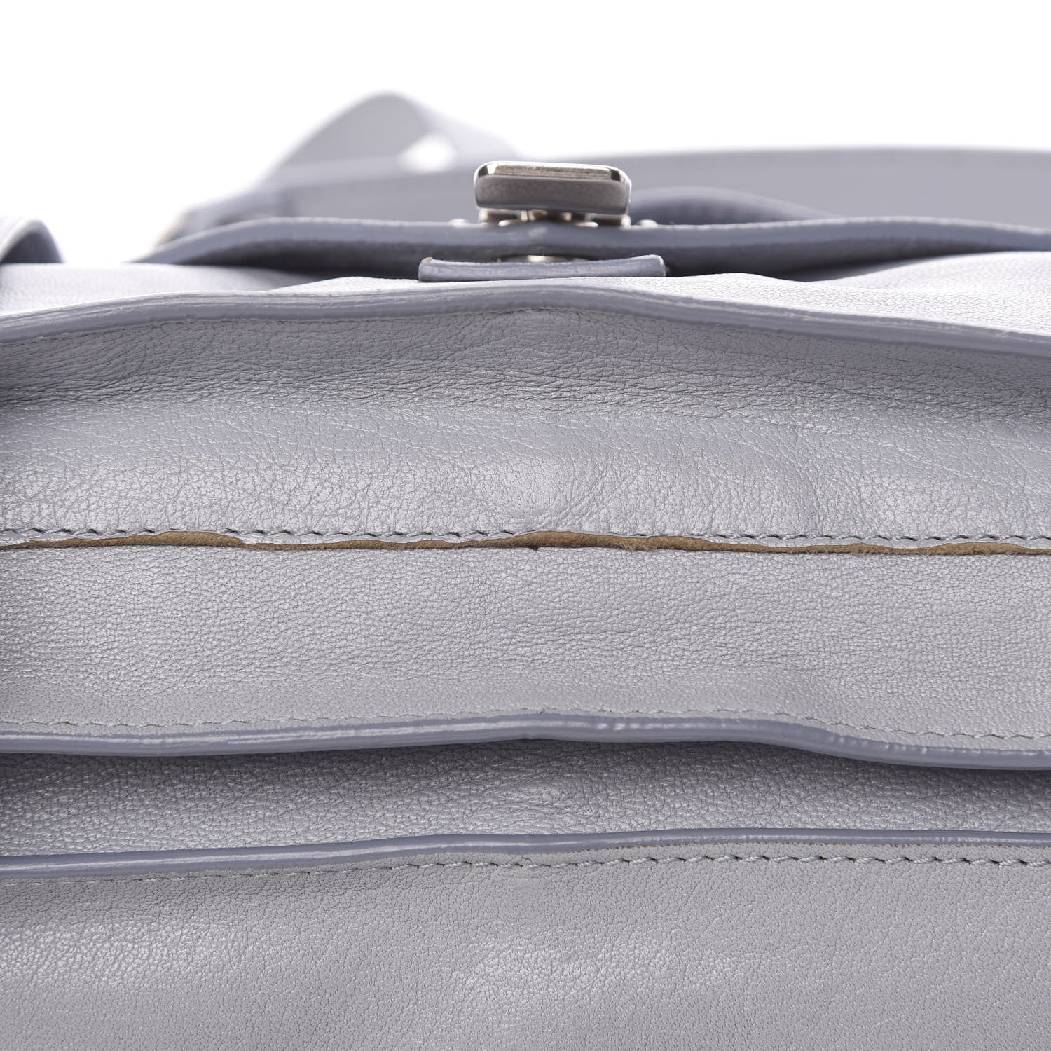 Proenza Schouler Lambskin Medium PS1 Satchel Concrete Grey 12 of 15
