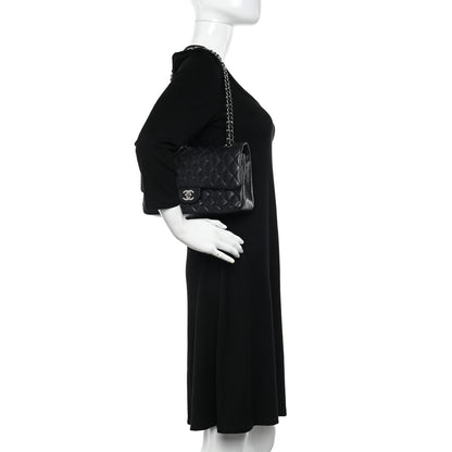 Chanel Caviar Quilted Medium Double Flap Black 2 of 11