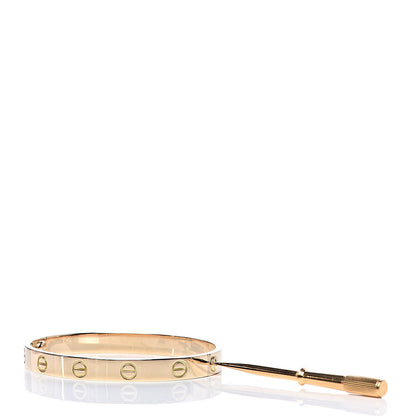 Cartier 18K Yellow Gold LOVE Bracelet 16 5 of 6