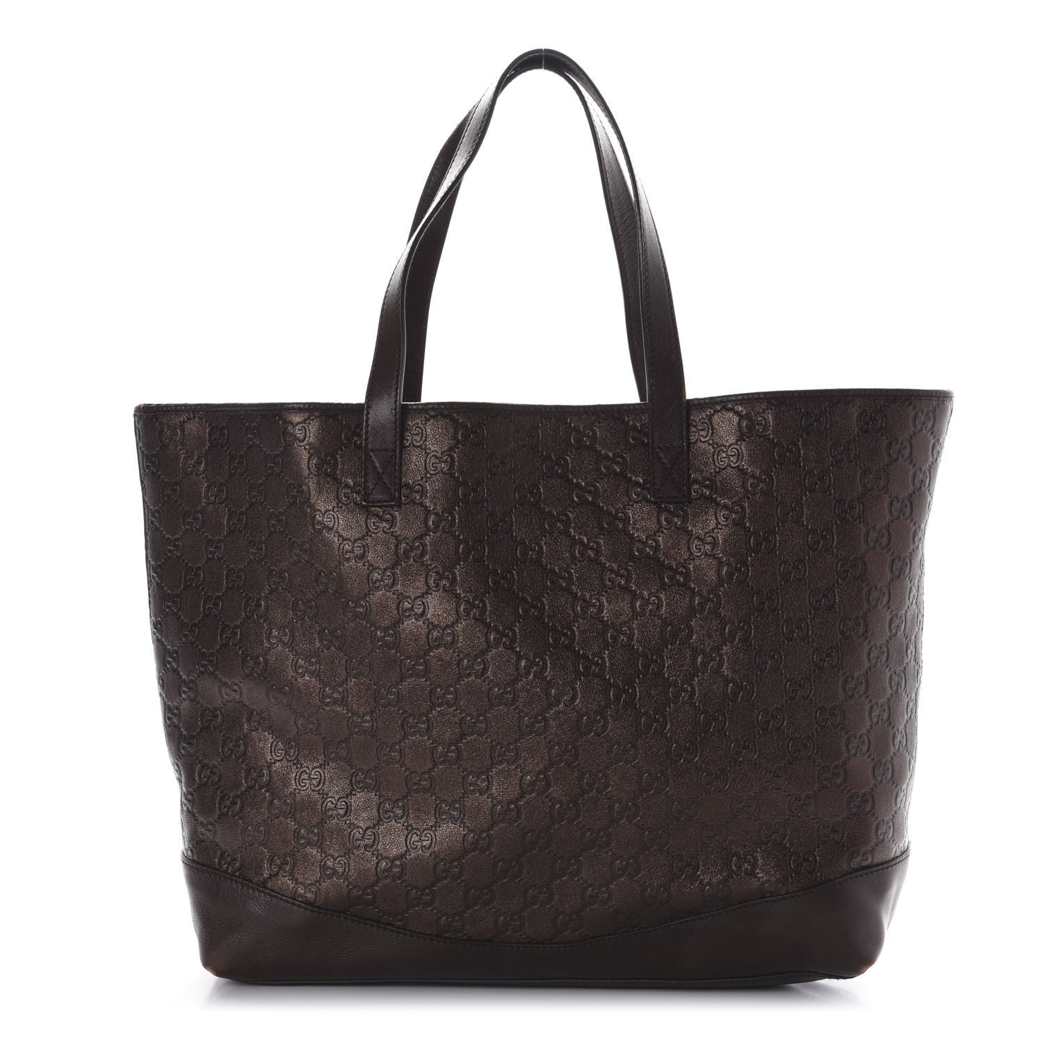 Gucci Guccissima Large Tote Bronze 1 of 12