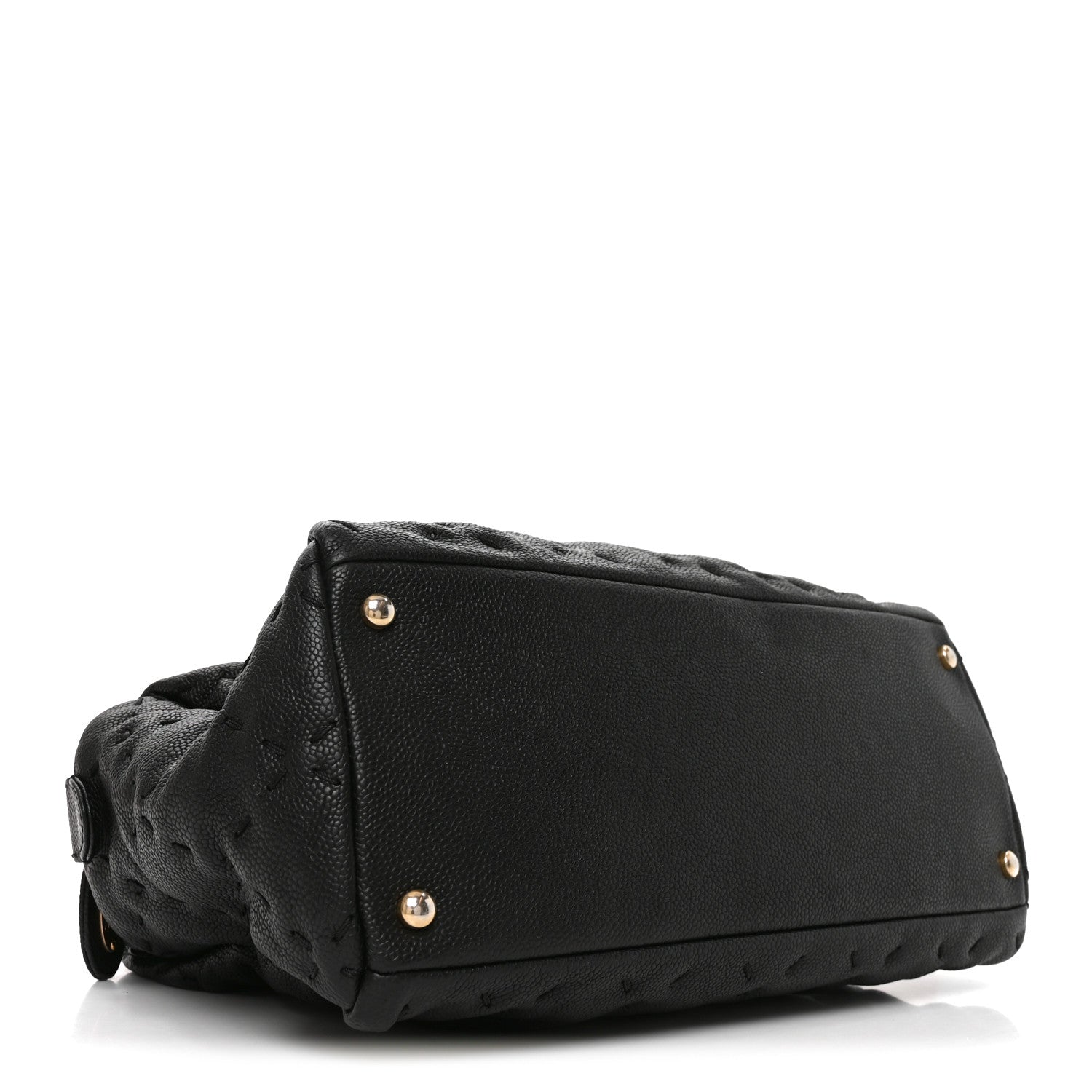 Chanel Caviar Wild Stitch Tote Black 4 of 10