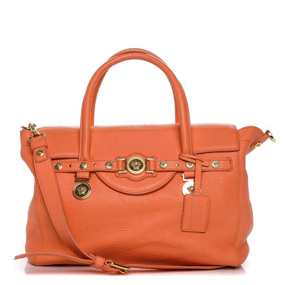 Versace Deerskin Large Signature Day Bag Pesca 1 of 7