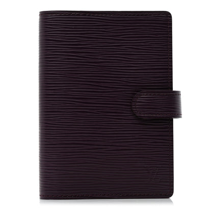 Louis Vuitton Epi Small Ring Agenda Cover Cassis 1 of 8