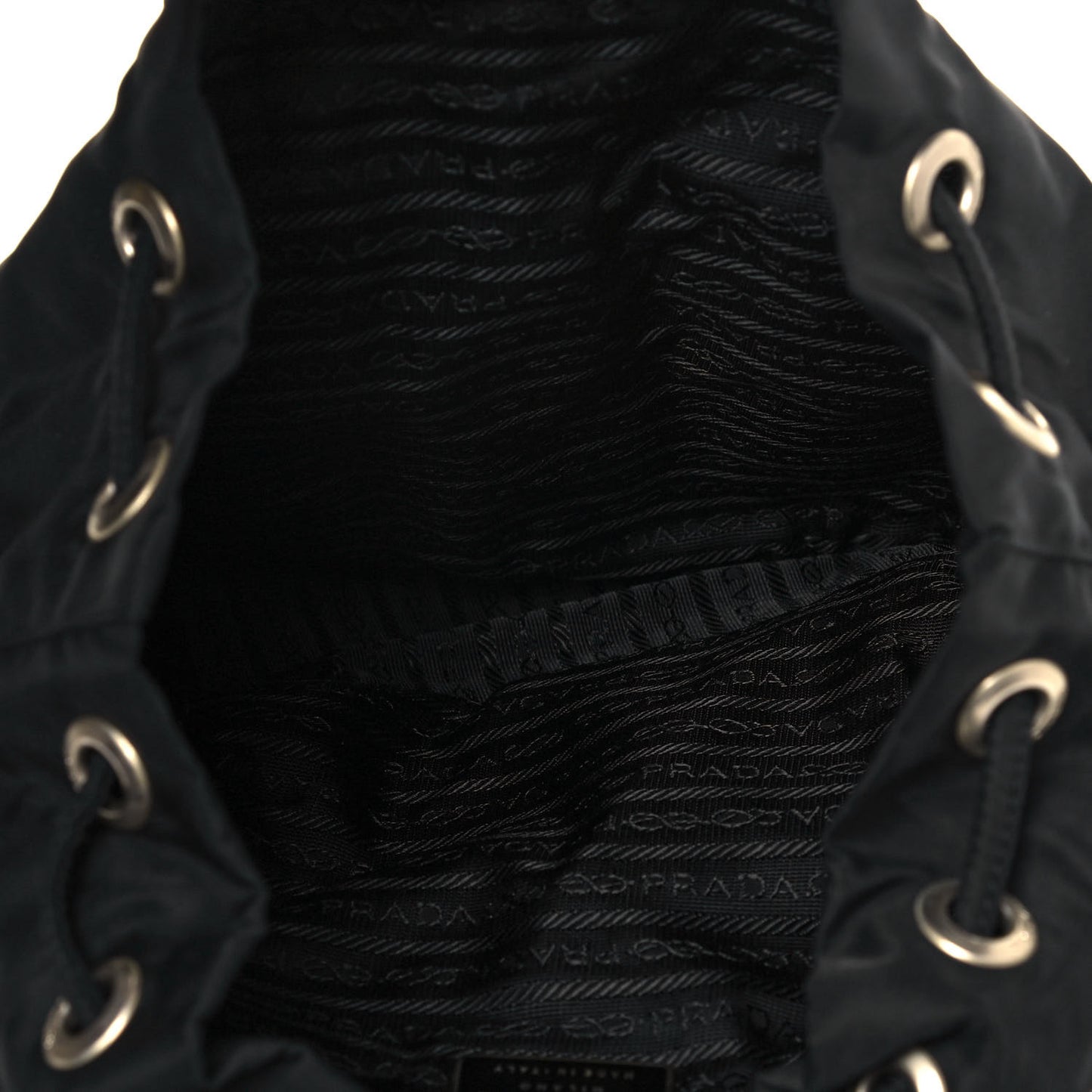 Tessuto Nylon Vela Small Backpack Black