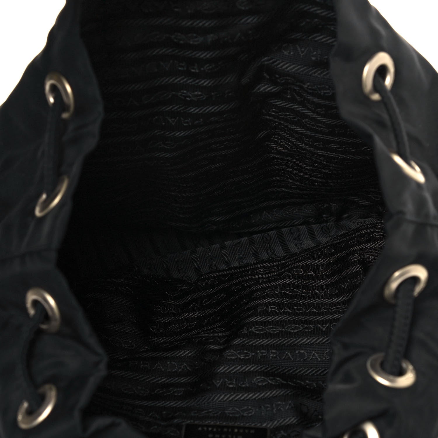 Prada Tessuto Nylon Vela Small Backpack Black 5 of 10
