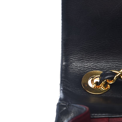 Chanel Lambskin Quilted XL Jumbo Single Flap Black 9 of 13