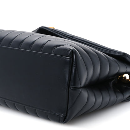 Saint Laurent Calfskin Y Quilted Monogram Medium Loulou Chain Satchel Black 11 of 11