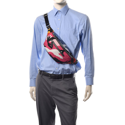 Valentino Garavani Nylon Camouflage Belt Bag Multicolor 2 of 15