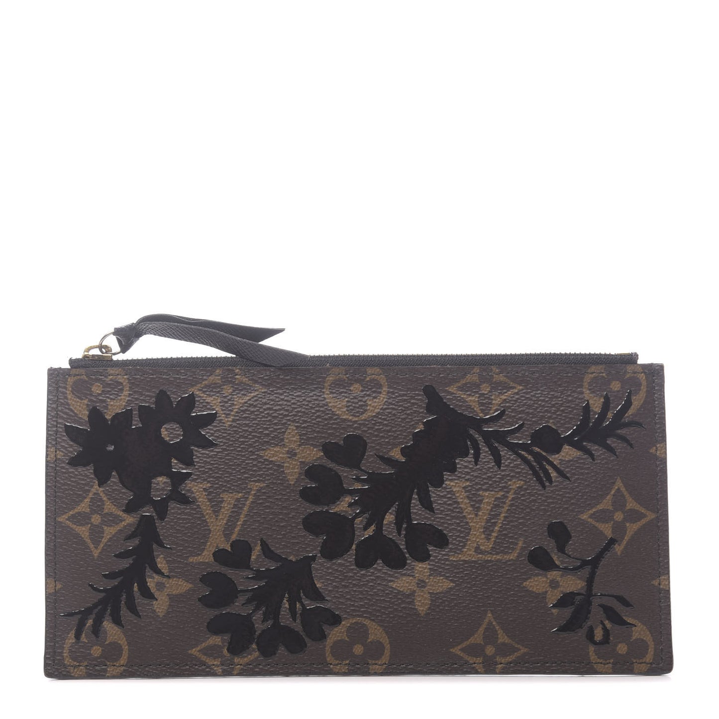 Monogram Blossom Felicie Chain Wallet Zippered Insert