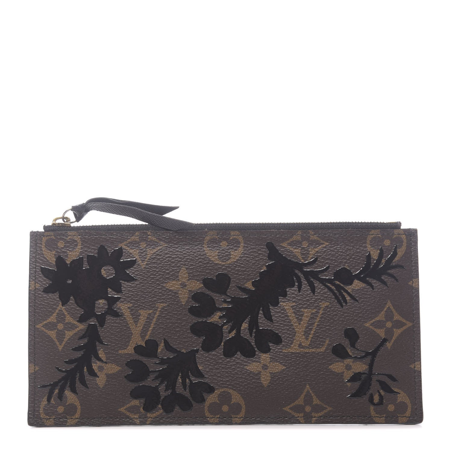 Louis Vuitton Monogram Blossom Felicie Chain Wallet Zippered Insert 1 of 6