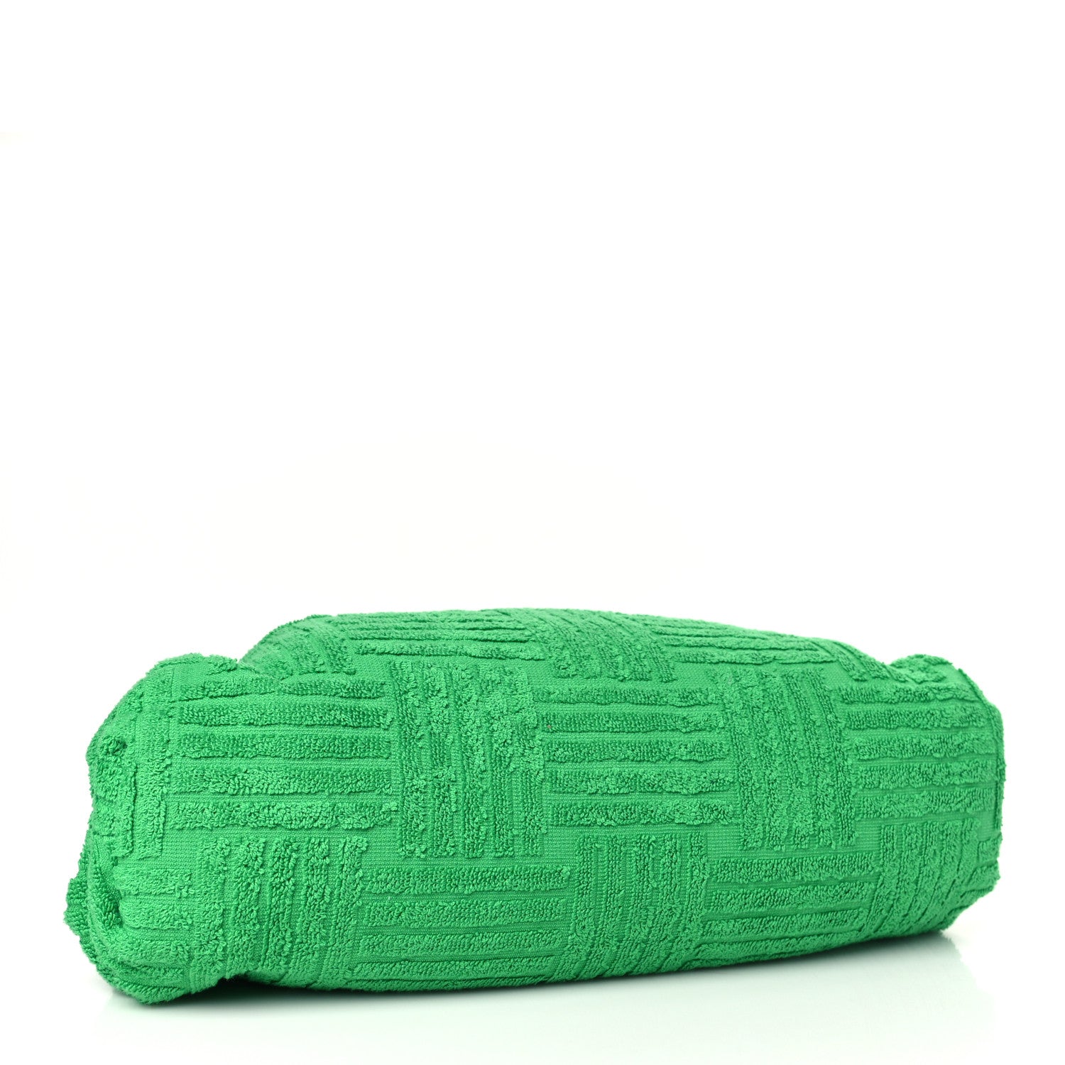 Bottega Veneta Sponge Fabric The Pouch Clutch Grass 4 of 9