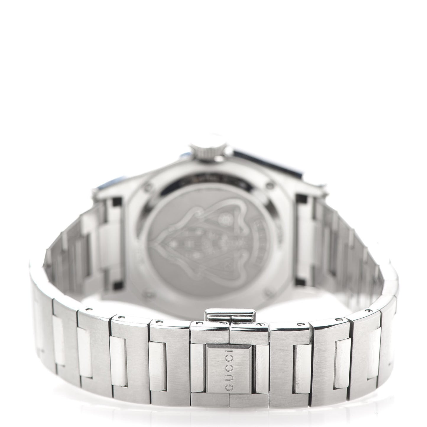 Stainless Steel Black Mother of Pearl 36mm Pantheon Quartz Watch