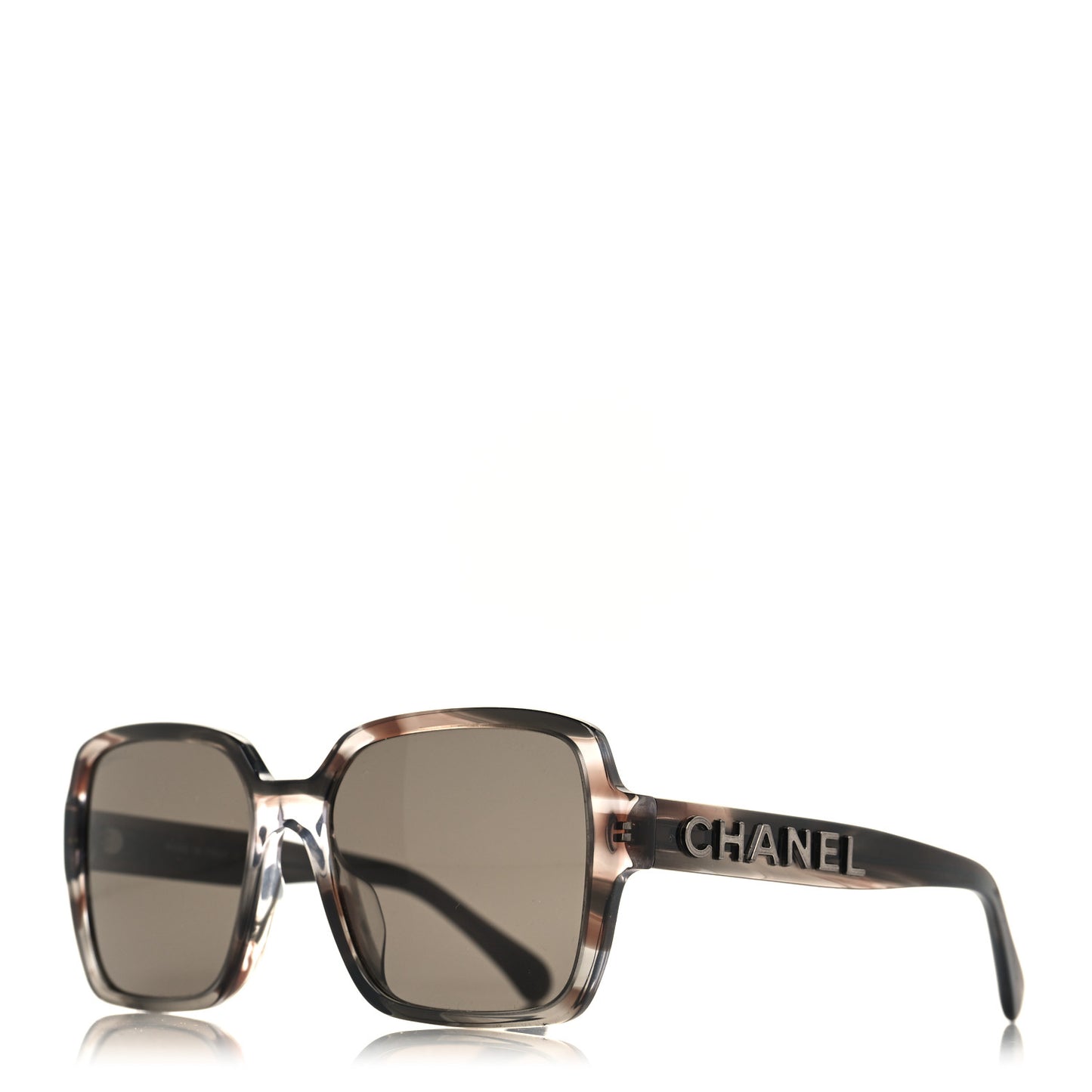Acetate Square Sunglasses 5408-A Brown