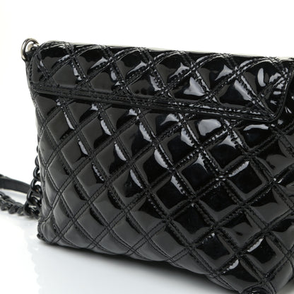 Marc Jacobs Patent Quilted Single Flap Black 14 of 15