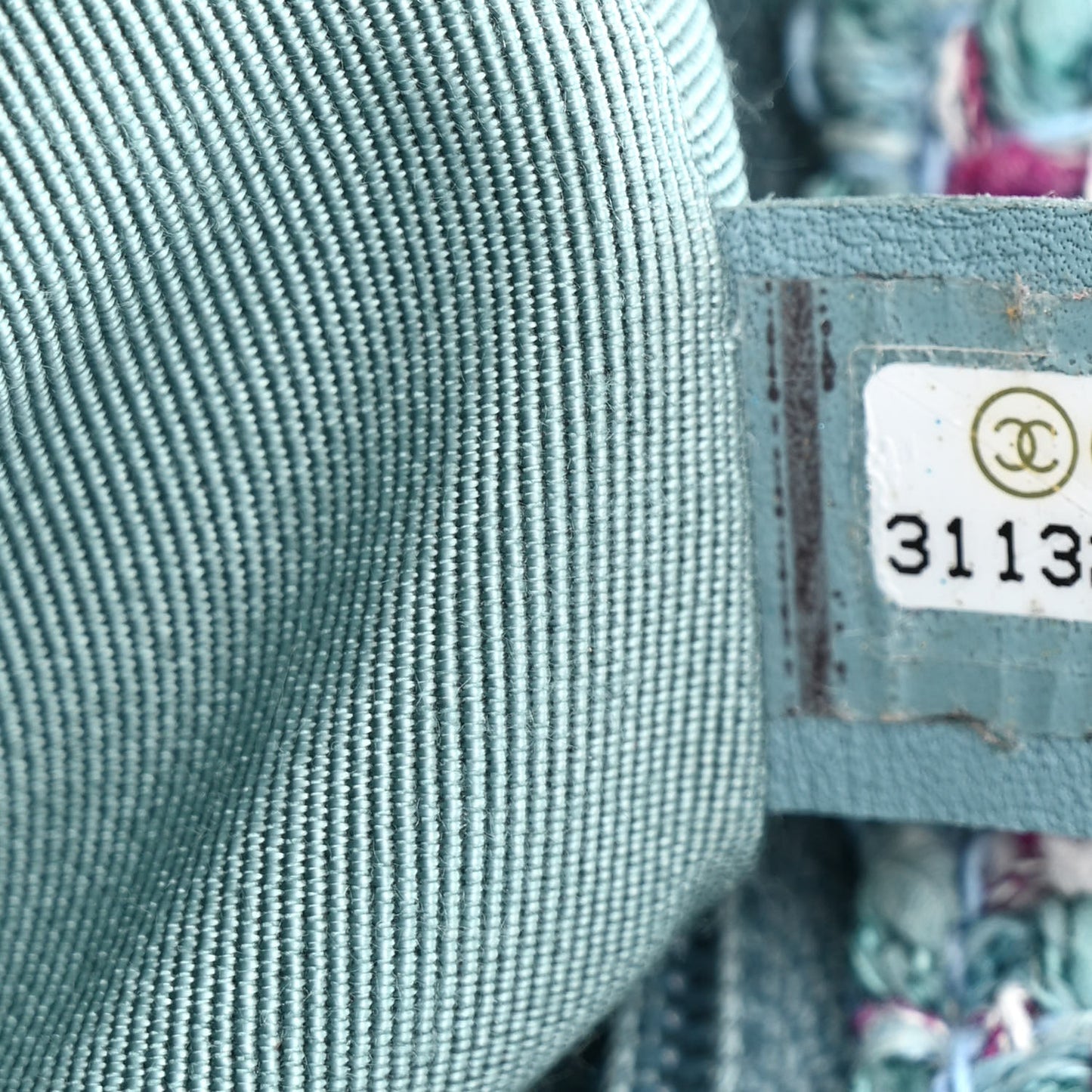 Tweed Quilted Medium Chanel 19 Flap Blue Multicolor