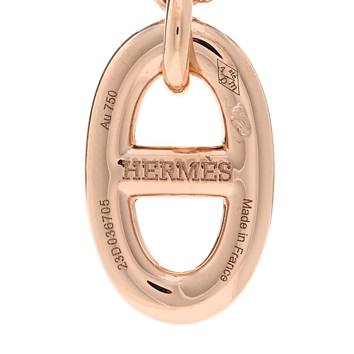 Hermes 18K Rose Gold PM Farandole Pendant Necklace 4 of 5