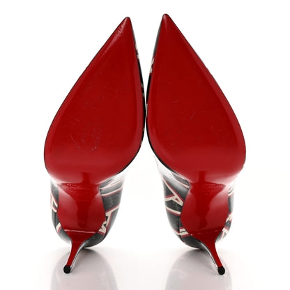 Christian Louboutin Patent Ribbon Kate 100 Pumps 41 Multicolor 5 of 12
