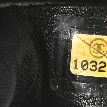 Chanel Caviar Square Stitched Tote Black 7 of 10