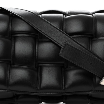 Bottega Veneta Nappa Maxi Intreccio Padded Cassette Crossbody Bag Black 7 of 11