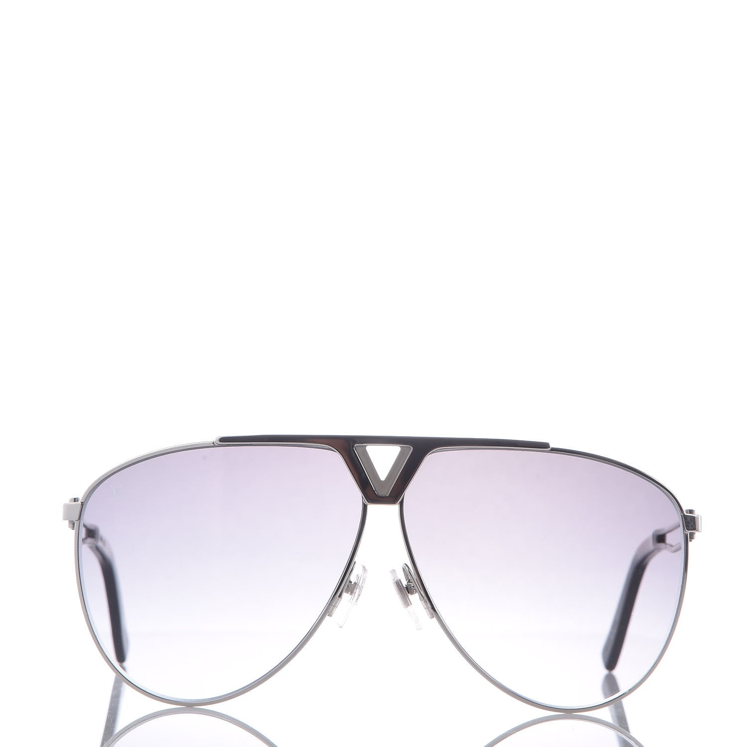 Louis Vuitton Tonca Sunglasses Z2315U Silver 2 of 9