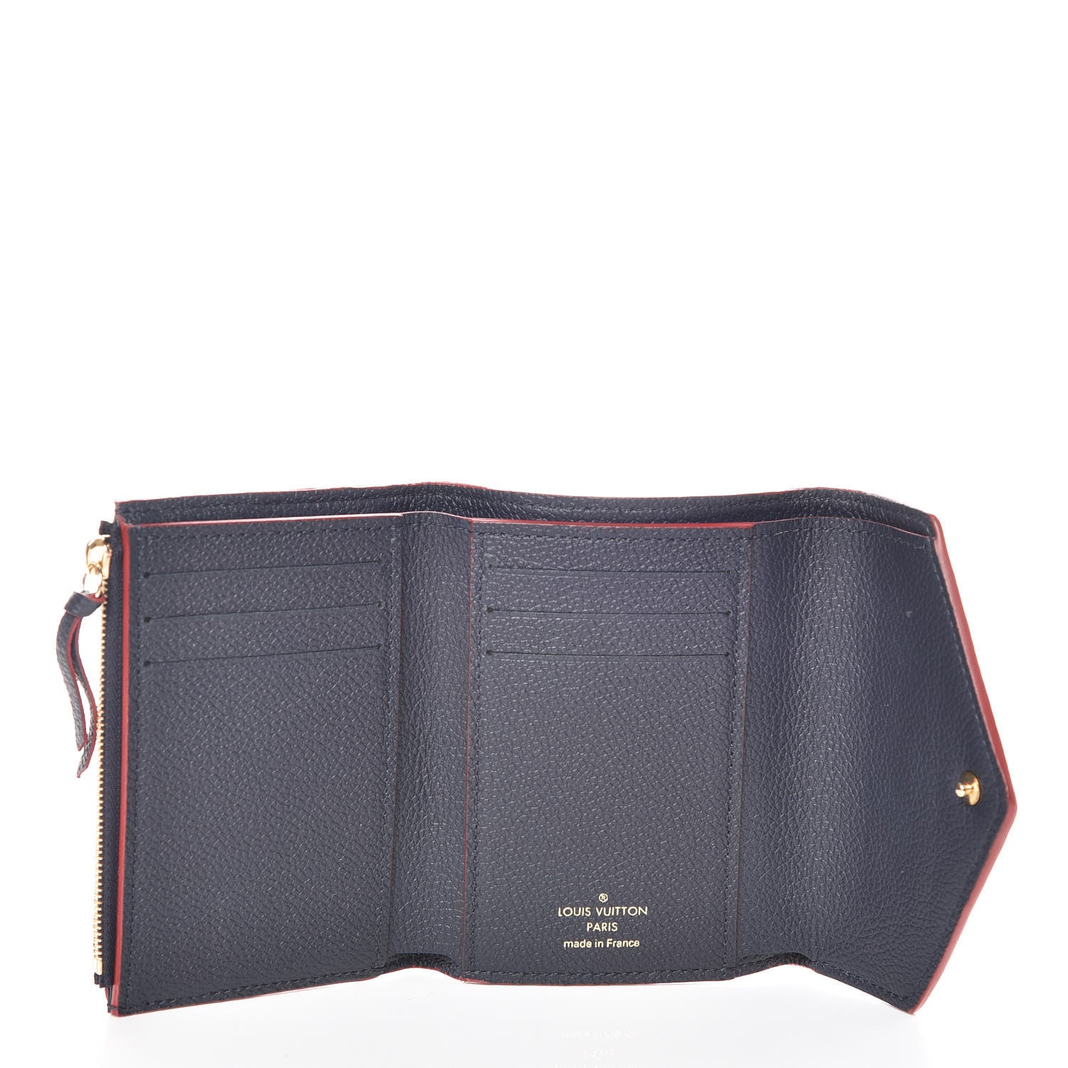 Louis Vuitton Empreinte Victorine Wallet Marine Rouge 5 of 13