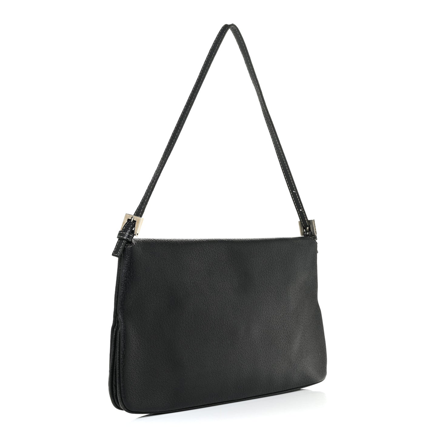 Calfskin Baguette Black